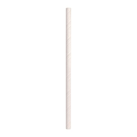 Aardvark 5.75" White Cocktail Paper Straws 7000 PK 61500204